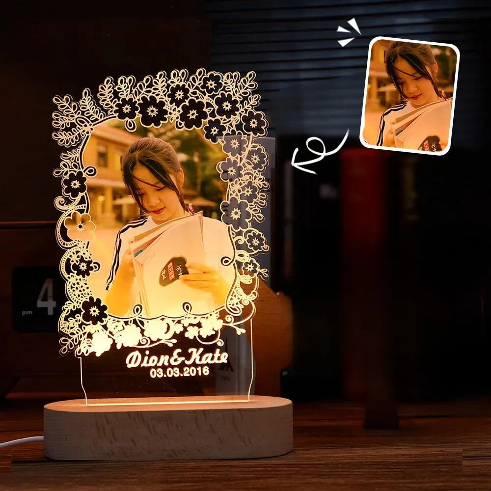 Personalized LED Lamp Names