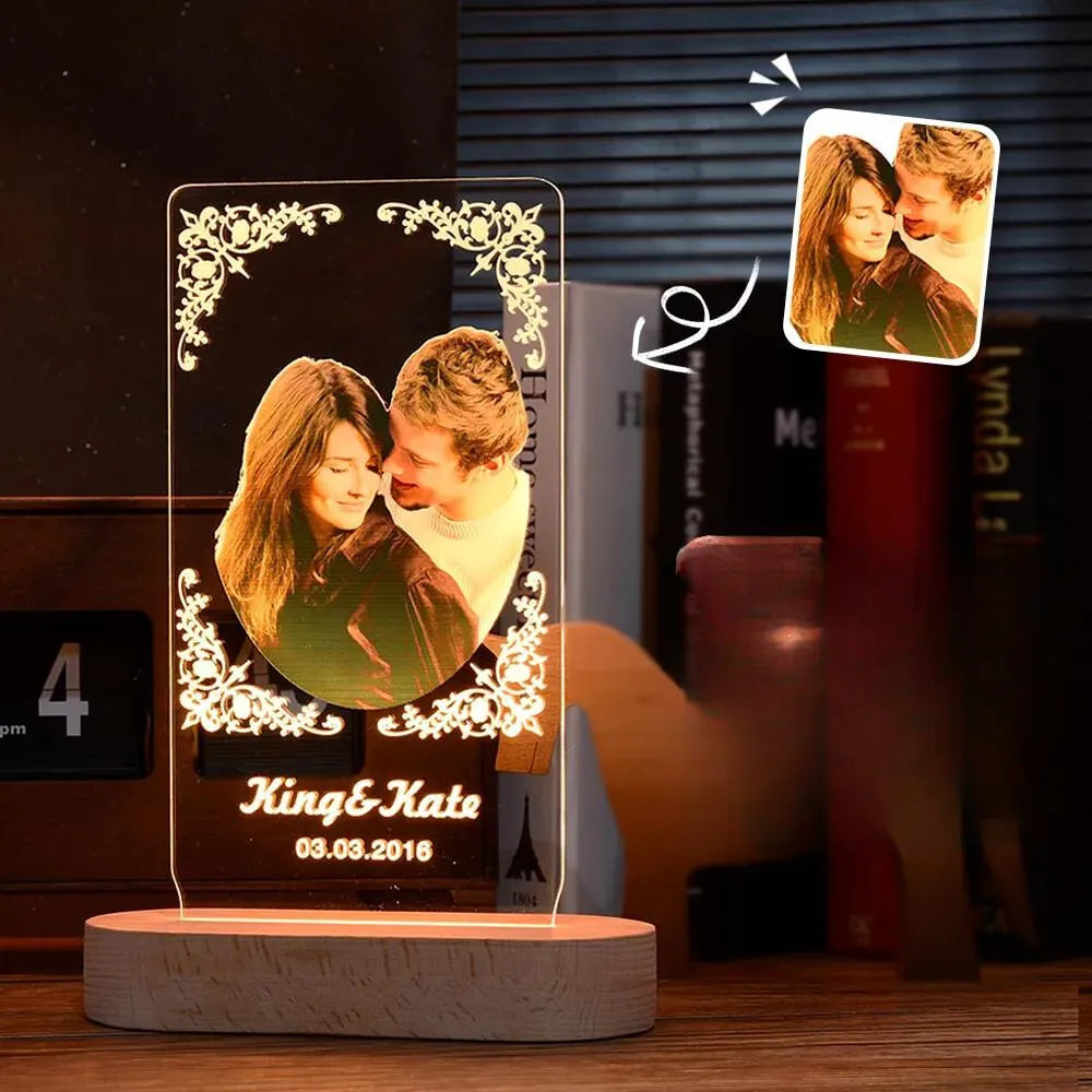 Personalized LED Lamp Names