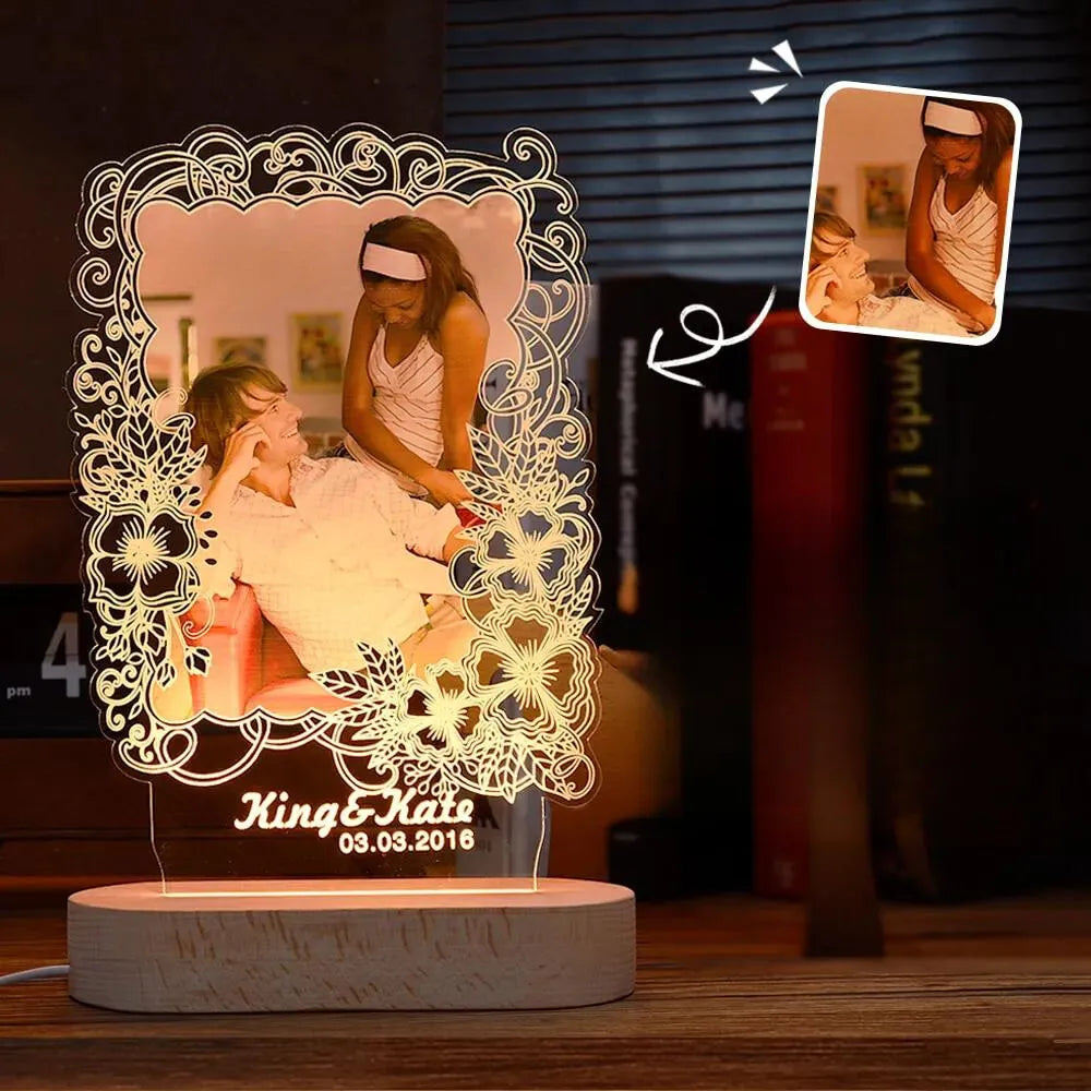 Personalized LED Lamp Names