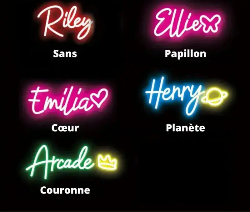 Personalized Neon Sign Name