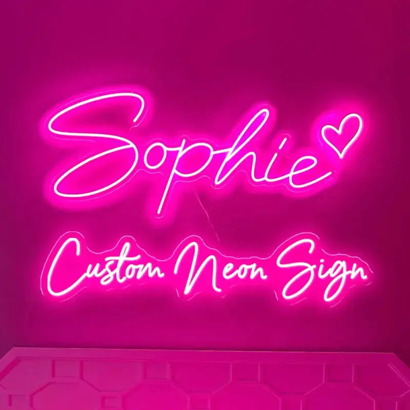 Personalized Neon Sign Name