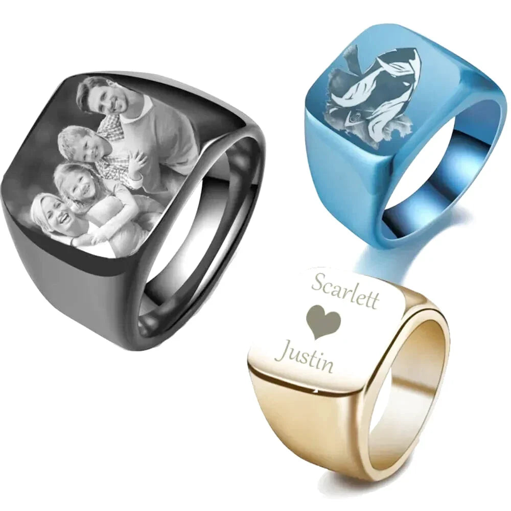 Personalized Ring for Him
