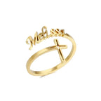 Personalized Ring Initials