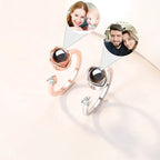 Personalized Ring Photo Projection