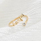 Personalized Ring with Name for Women