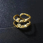 Personalized Ring with Two Names