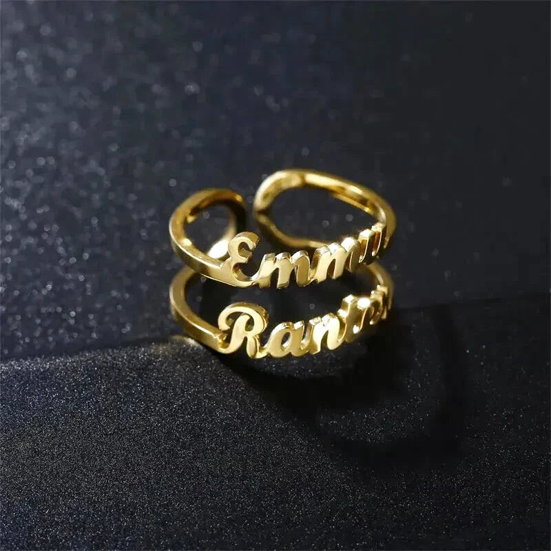 Personalized Ring with Two Names