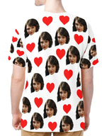 Personalized Shirts Custom Heart Photo