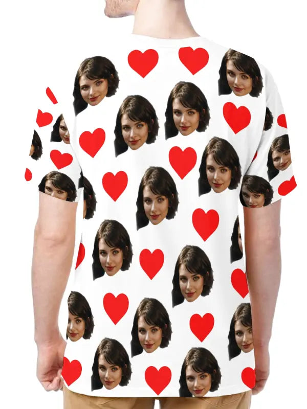 Personalized Shirts Custom Heart Photo