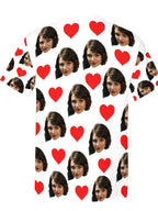Personalized Shirts Custom Heart Photo