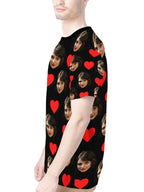 Personalized Shirts Custom Heart Photo