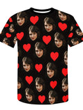 Personalized Shirts Custom Heart Photo