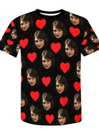 Personalized Shirts Custom Heart Photo