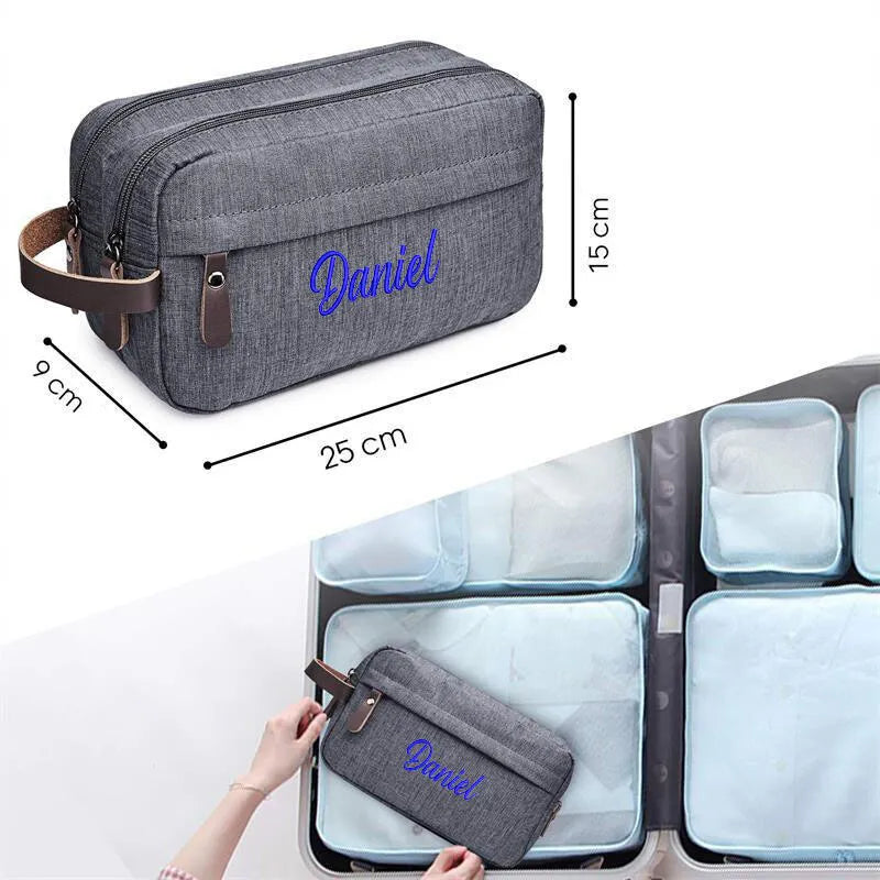 Personalized Toiletry Bag for Men Elegant