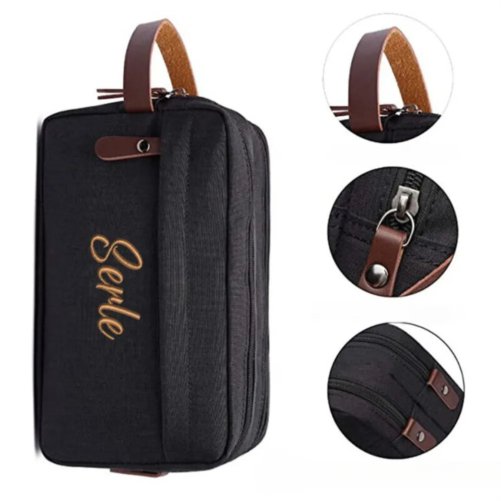 Personalized Toiletry Bag for Men Elegant