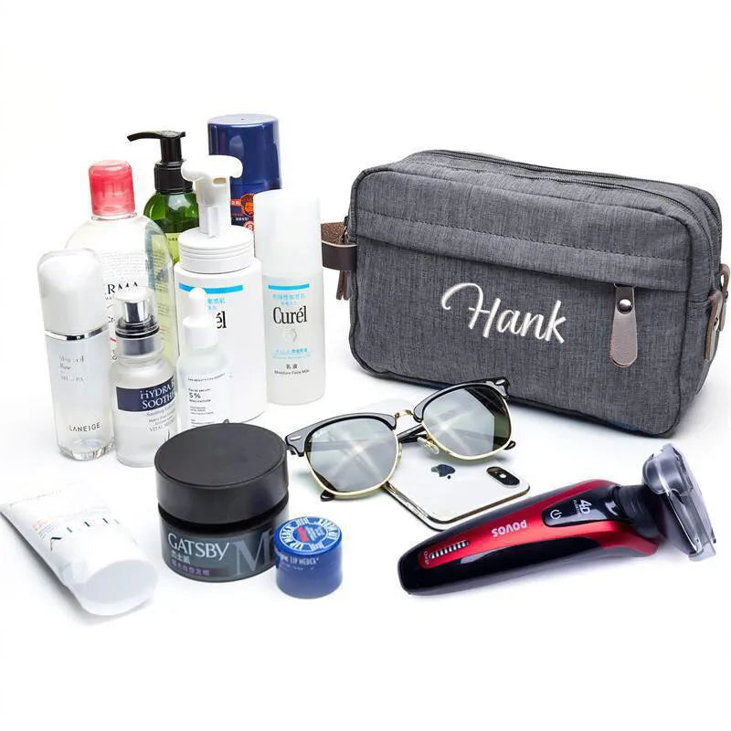Personalized Toiletry Bag for Men Elegant