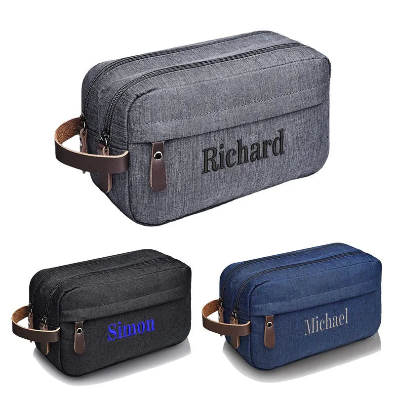 Personalized Toiletry Bag for Men Elegant